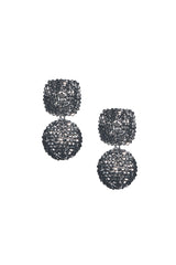 Lydia Earrings - Metallic Beads