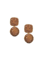 Lydia Earrings - Faceted Beads