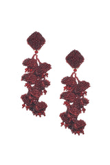 Grapes Earrings - Smooth Beads