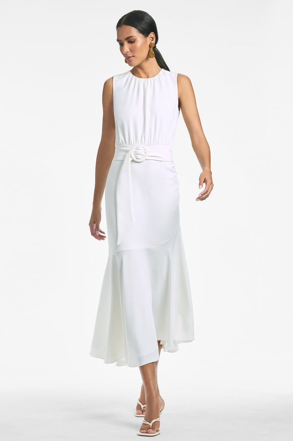 Sleeveless Camila Dress - Ivory