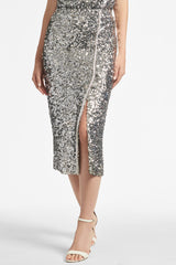 Talisa Skirt - Silver Sequins - Final Sale