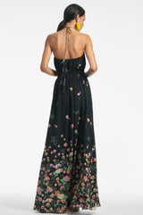 Teresa Dress - Dark Garden - Final Sale
