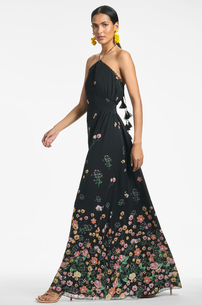 Teresa Dress - Dark Garden - Final Sale